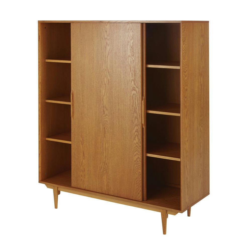 Portobello - Armoire 2 portes coulissantes caramel