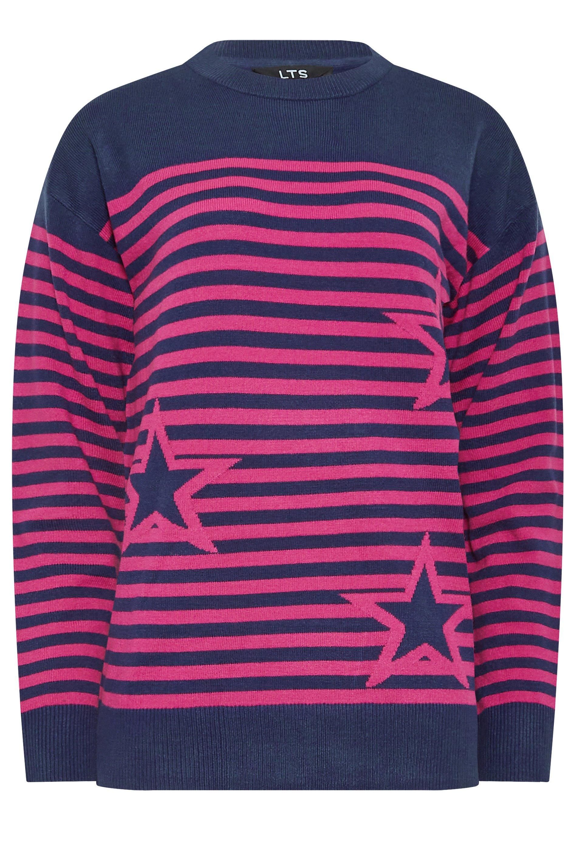 Long Tall Sally Tall Star & Stripe Print Jumper