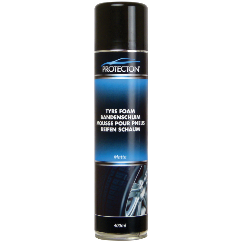 Mousse rénovatrice mate pour pneu de voitures 400 ml PROTECTON