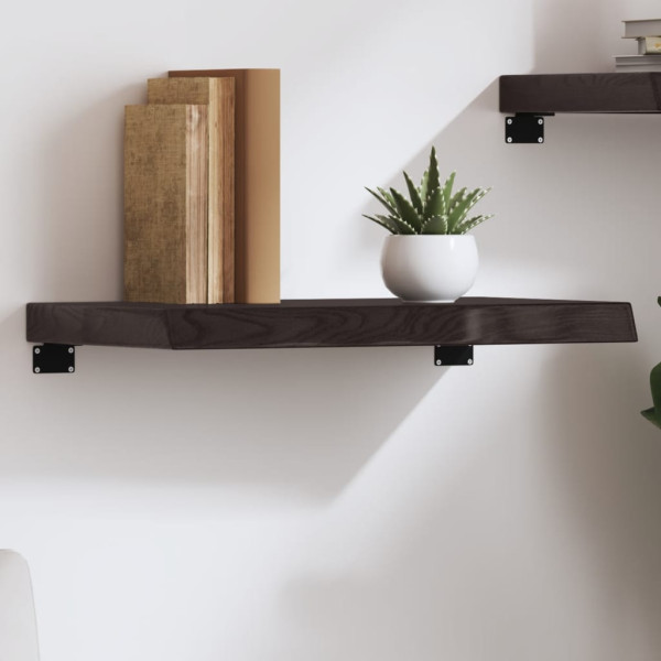 VidaXL Półka ciemnobrązowa 60x40x(2-6) cm