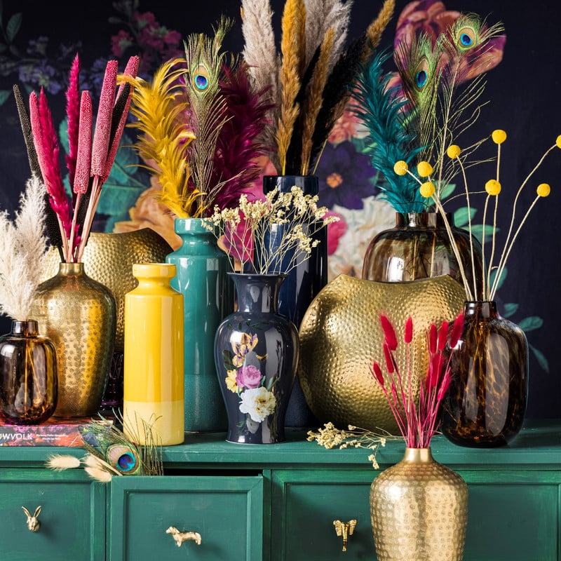 Deurknop olifant - goud - 4x6 cm