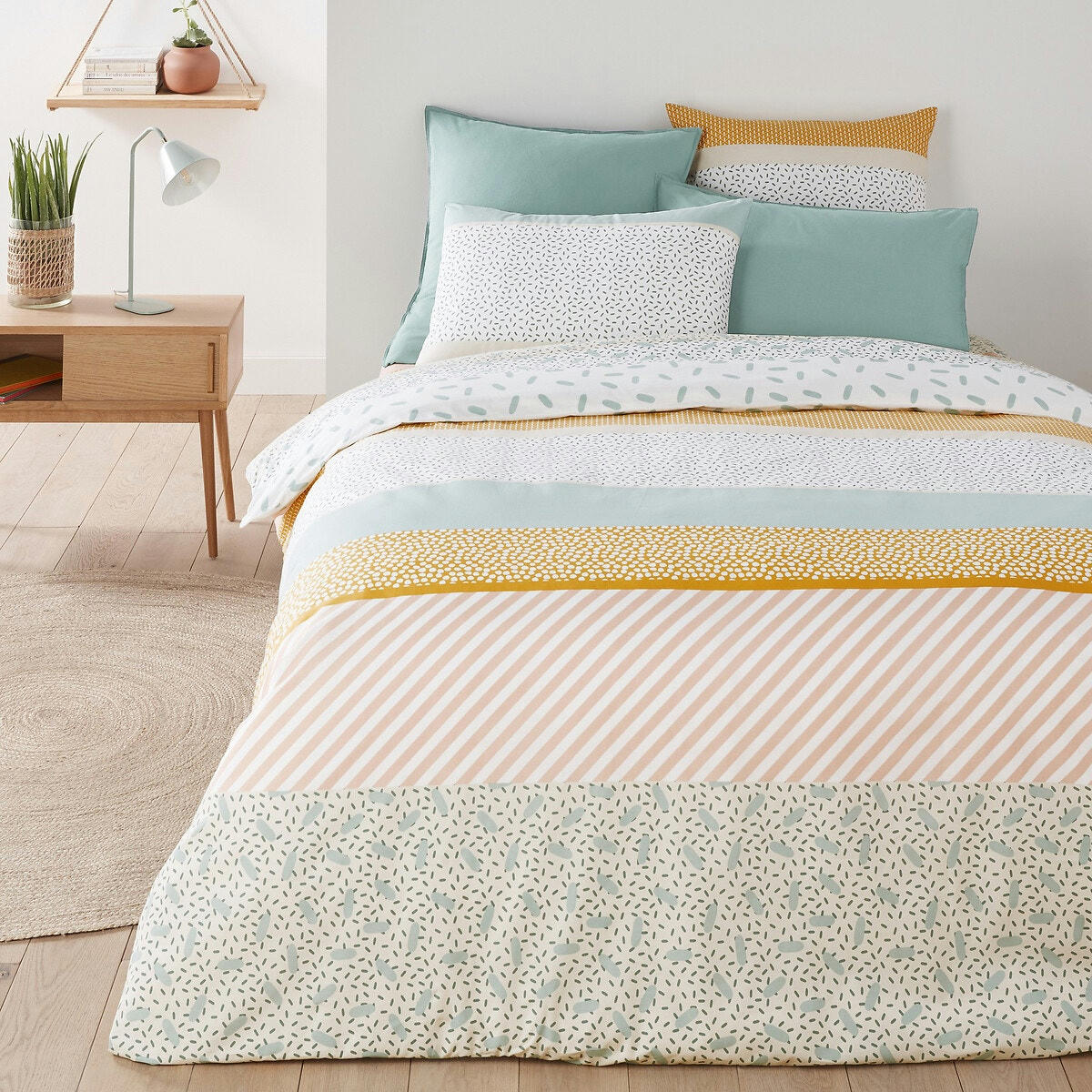 Housse de couette coton, Happy Stripes