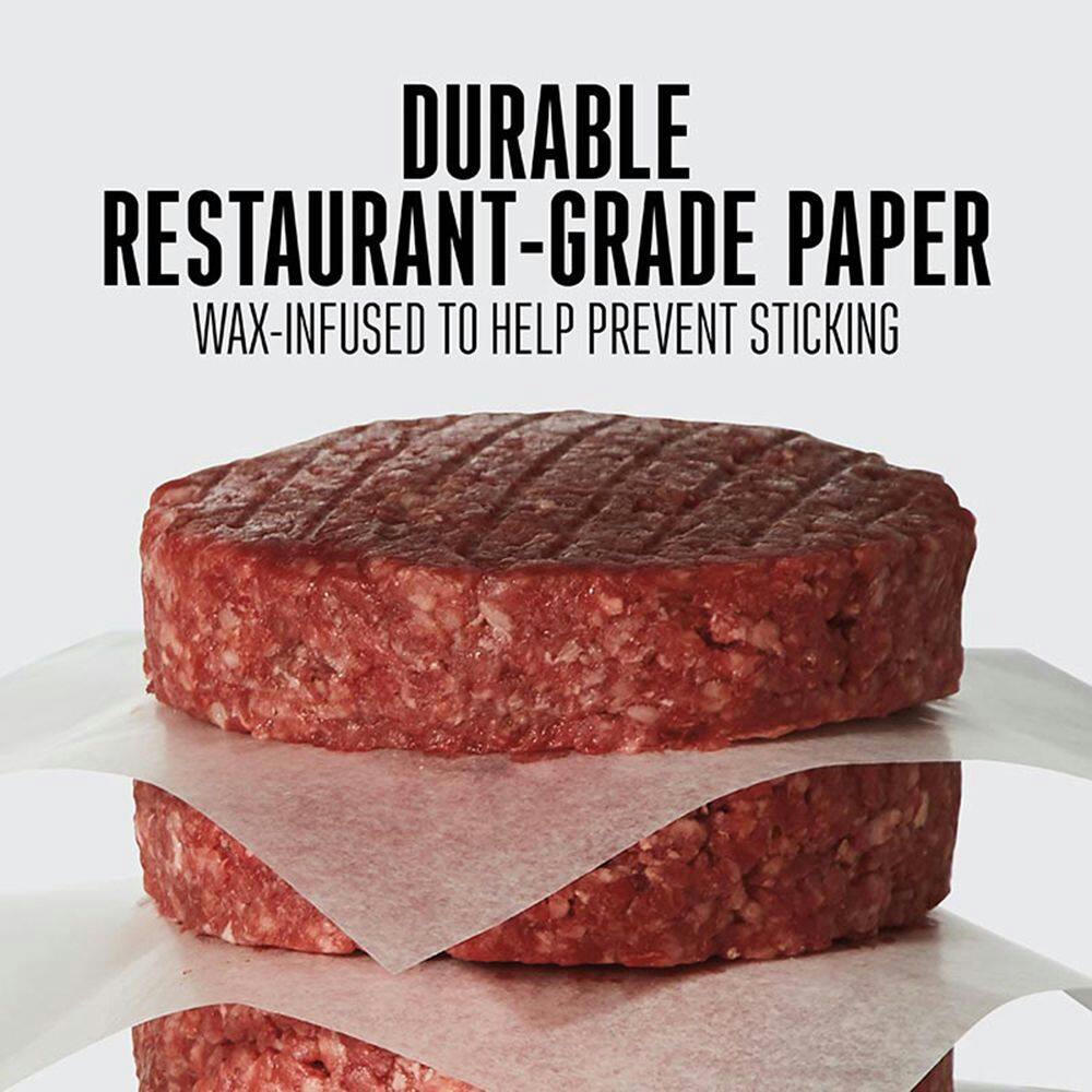 Weston Hamburger Patty Separator Paper for Storing Meat, 1000-pc, White