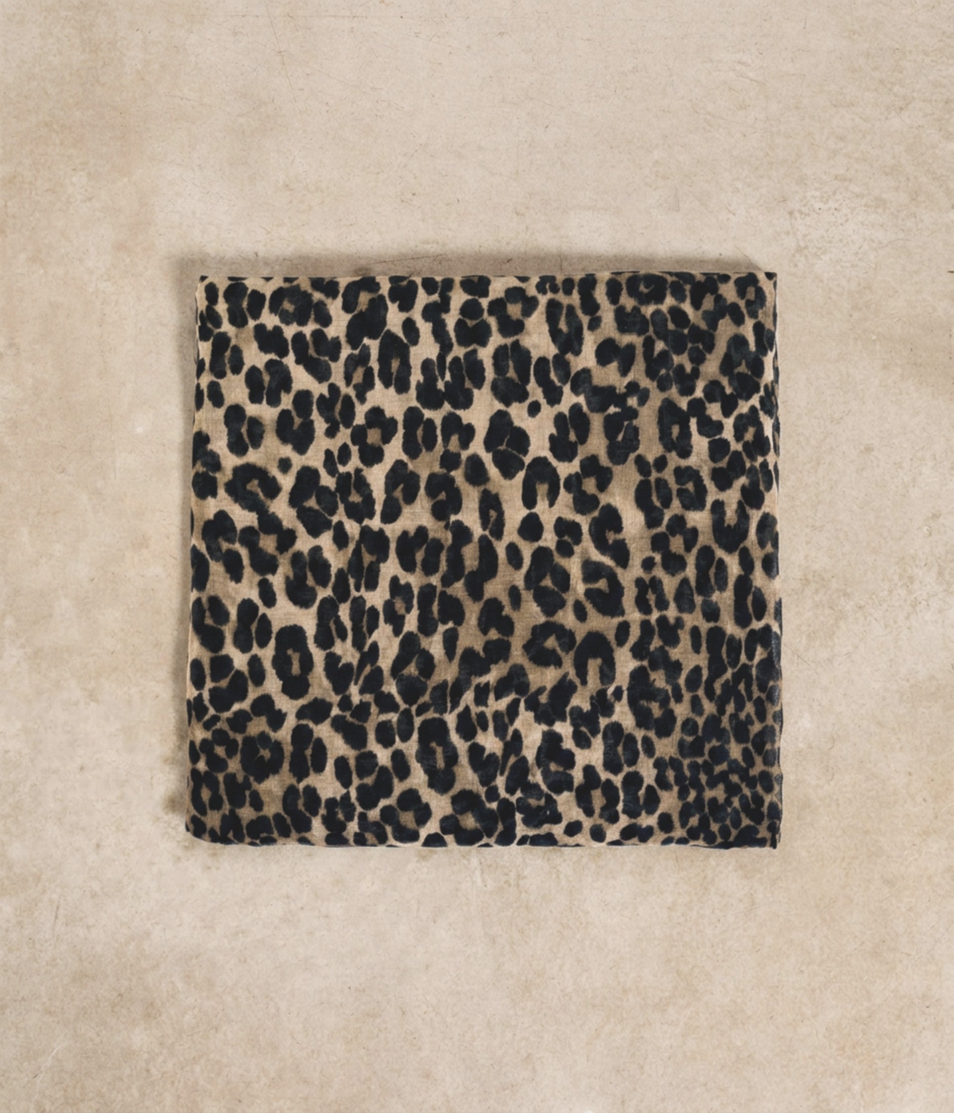 Foulard léopard Fauvel