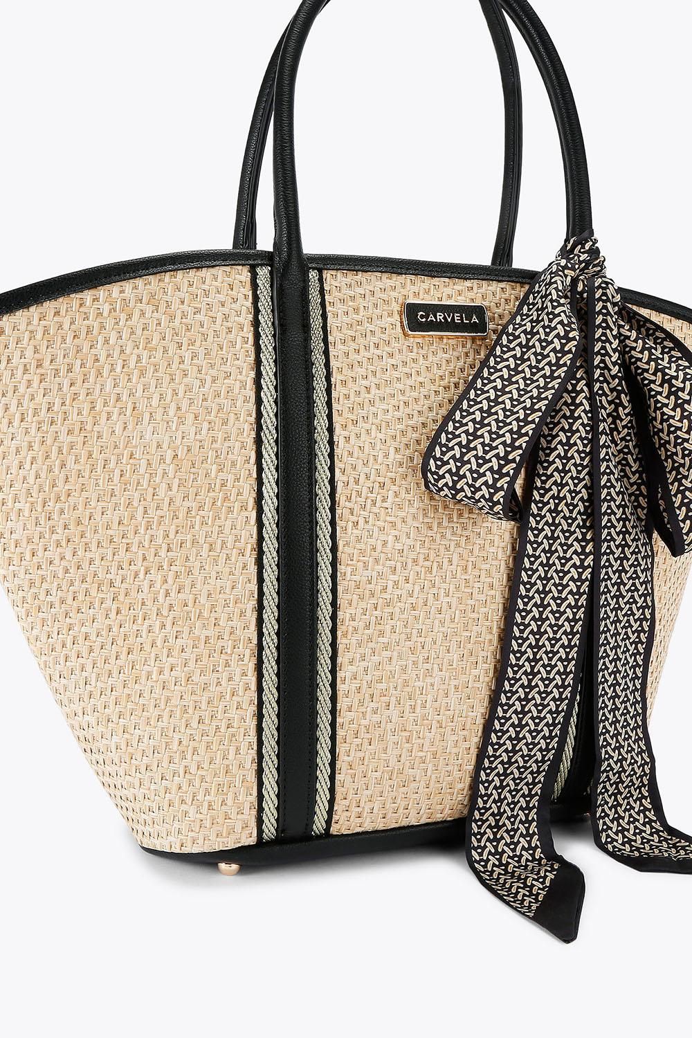 Carvela Sorrento Straw Basket' Bag