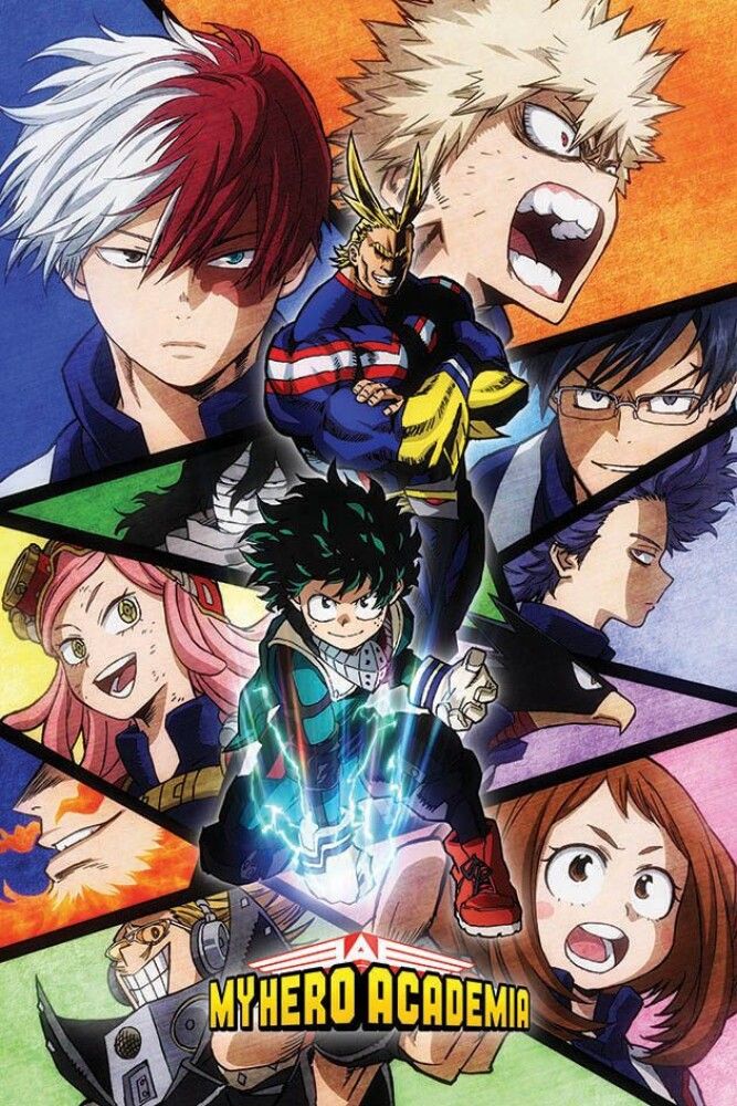 PLAKAT REINDERS MYHERO ACADEMIA 61x91,5CM 068