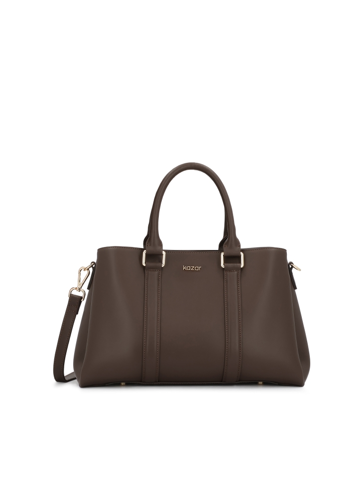 Brown elegant handbag