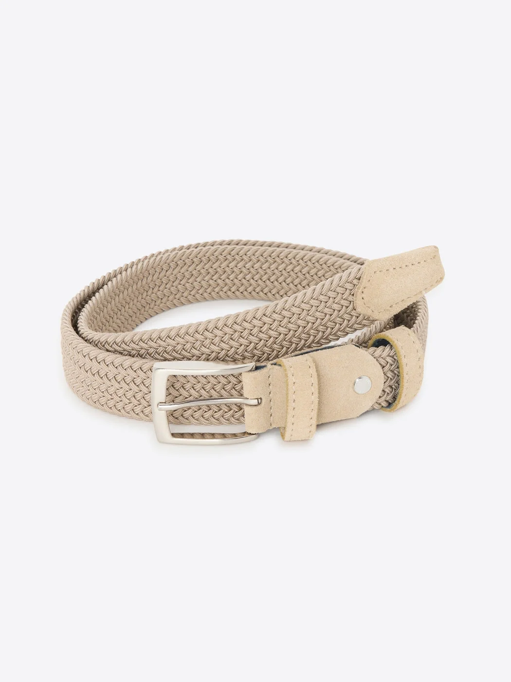 Ceinture tressée  élastiquée
