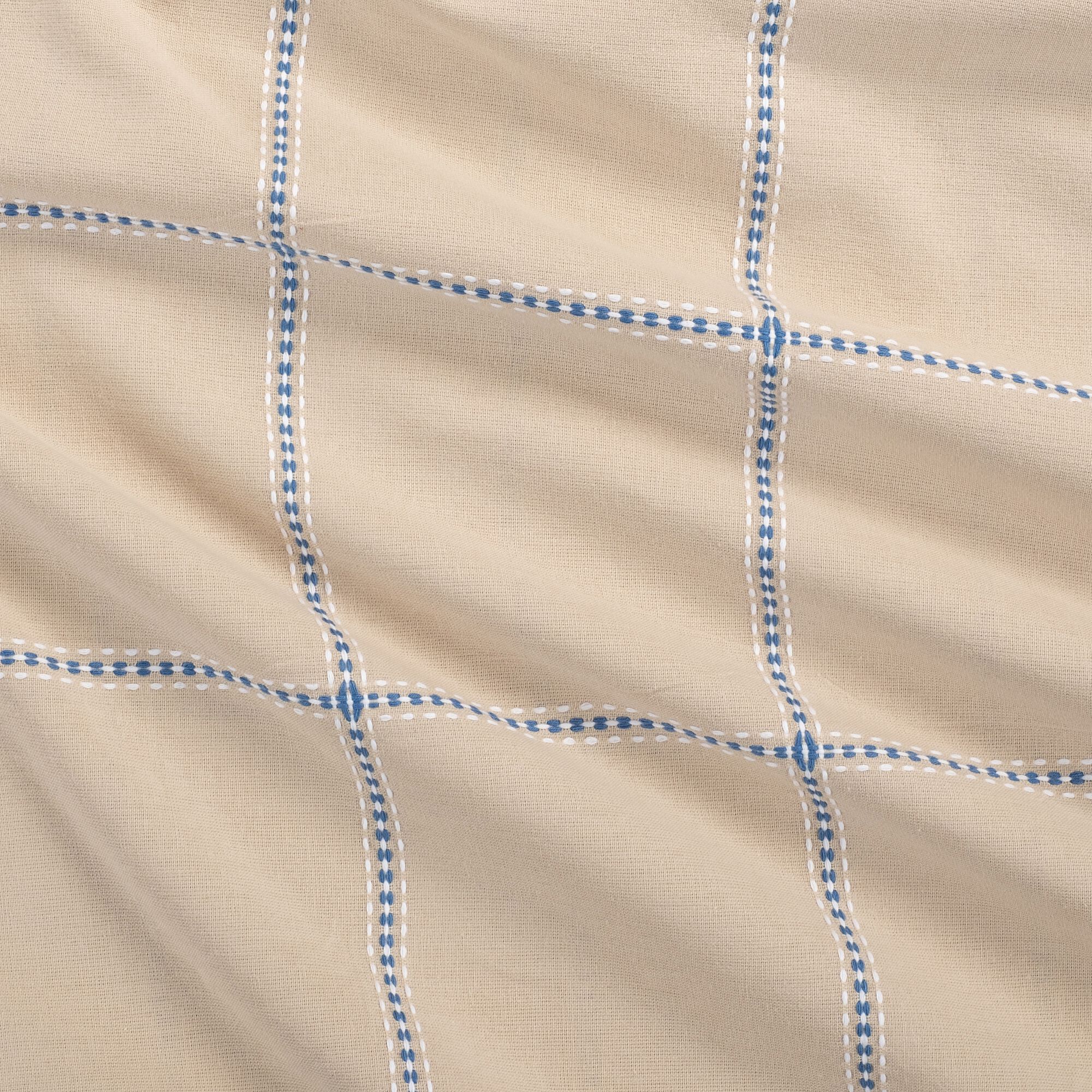 ARLY - Nappe en coton 150X250cm - bleu