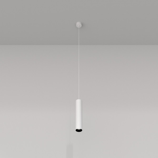 Lampa wisząca FOCUS biała 1xGU10x50W wym:130x6x6cm IP20 Maytoni
