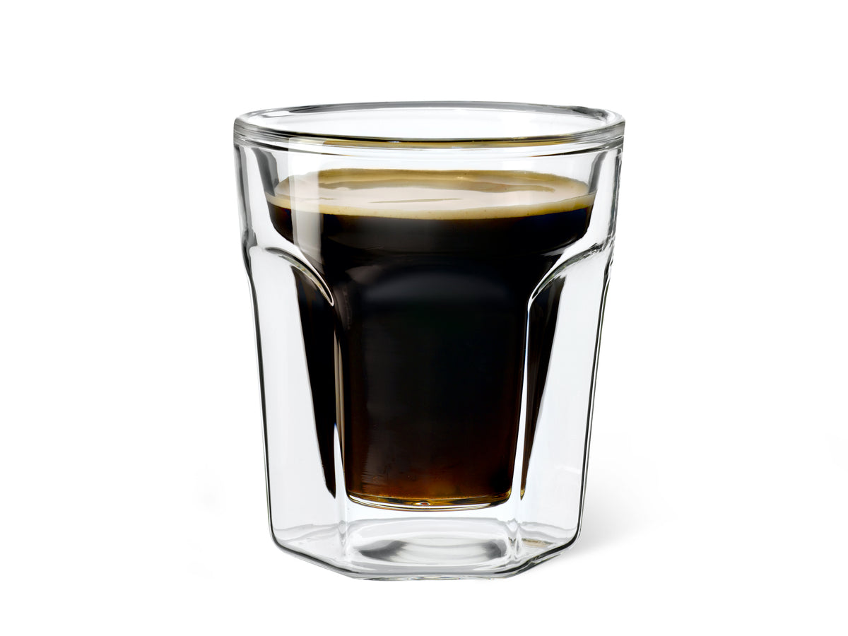 Leopold Vienna - Dubbelwandige koffieglazen Espresso 100ml (set van twee stuks)