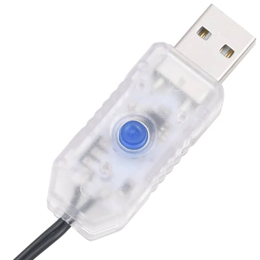 NNEVL Light String with 400 LEDs 40 m 8 Light Effects Warm White