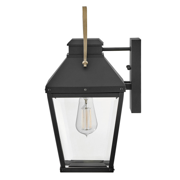 Kinkiet zewnętrznyczarny patynowany DAWSON 1xE27x60W IP44 Hinkley