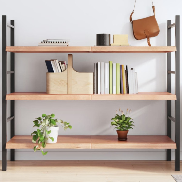 VidaXL Półka brązowa 140x60x(2-4) cm