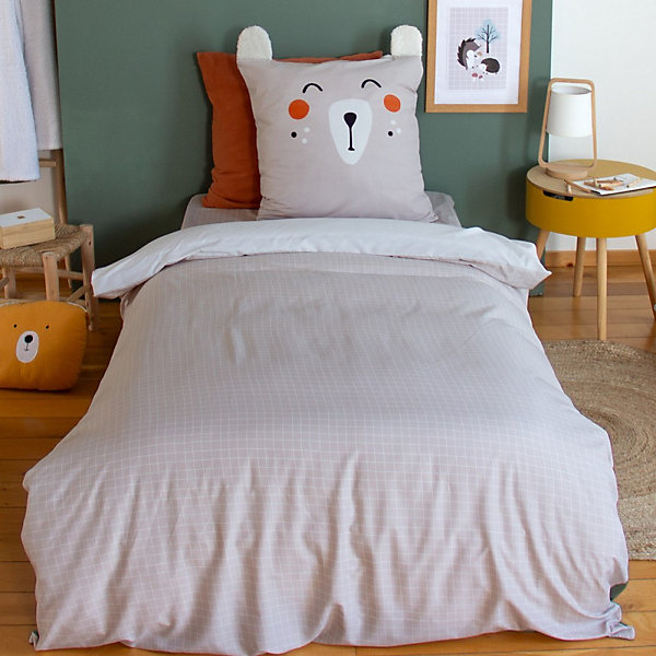 Housse de couette 140x200   1 taie FOREST