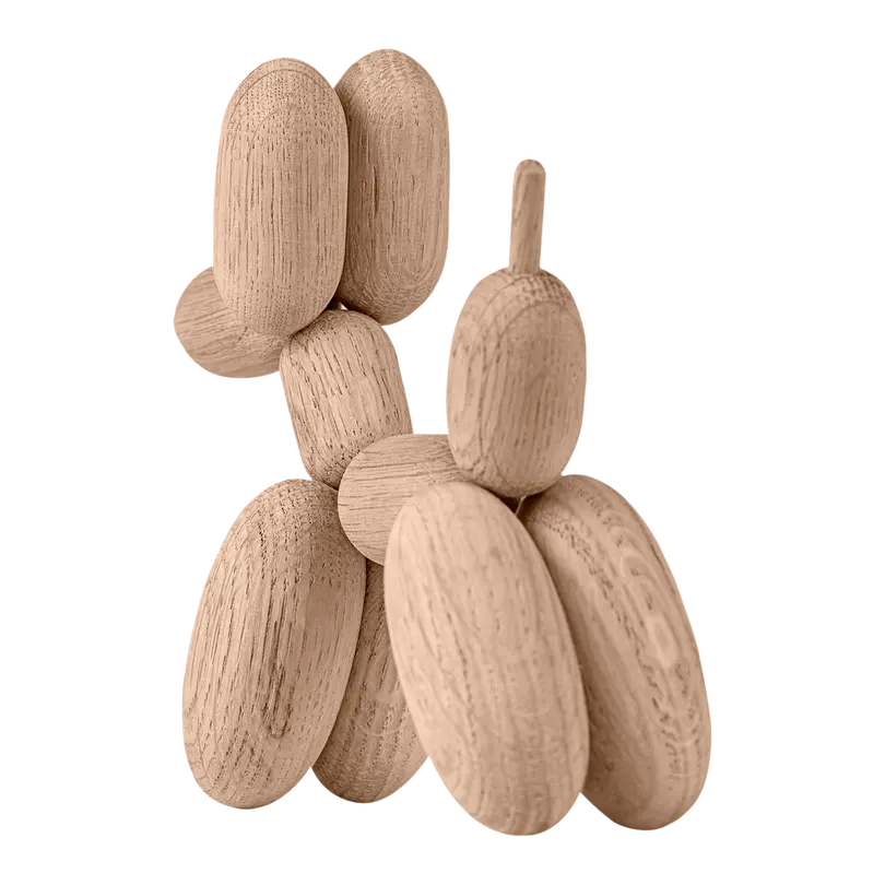 Holzfigur Ballon-Dog