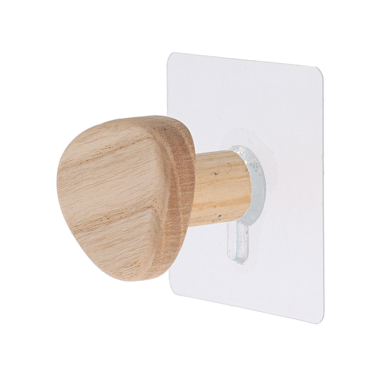 Cabide wcnatural em madeira