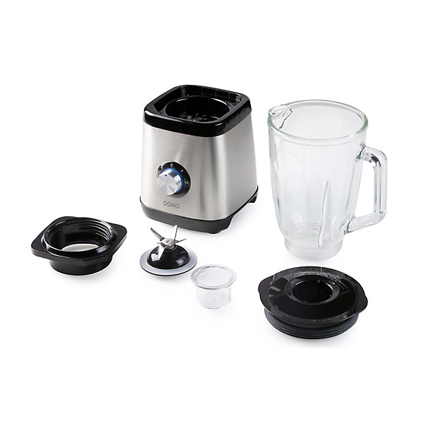 Blender 1.5l 1000w gris métallisé Domo DO1133BL