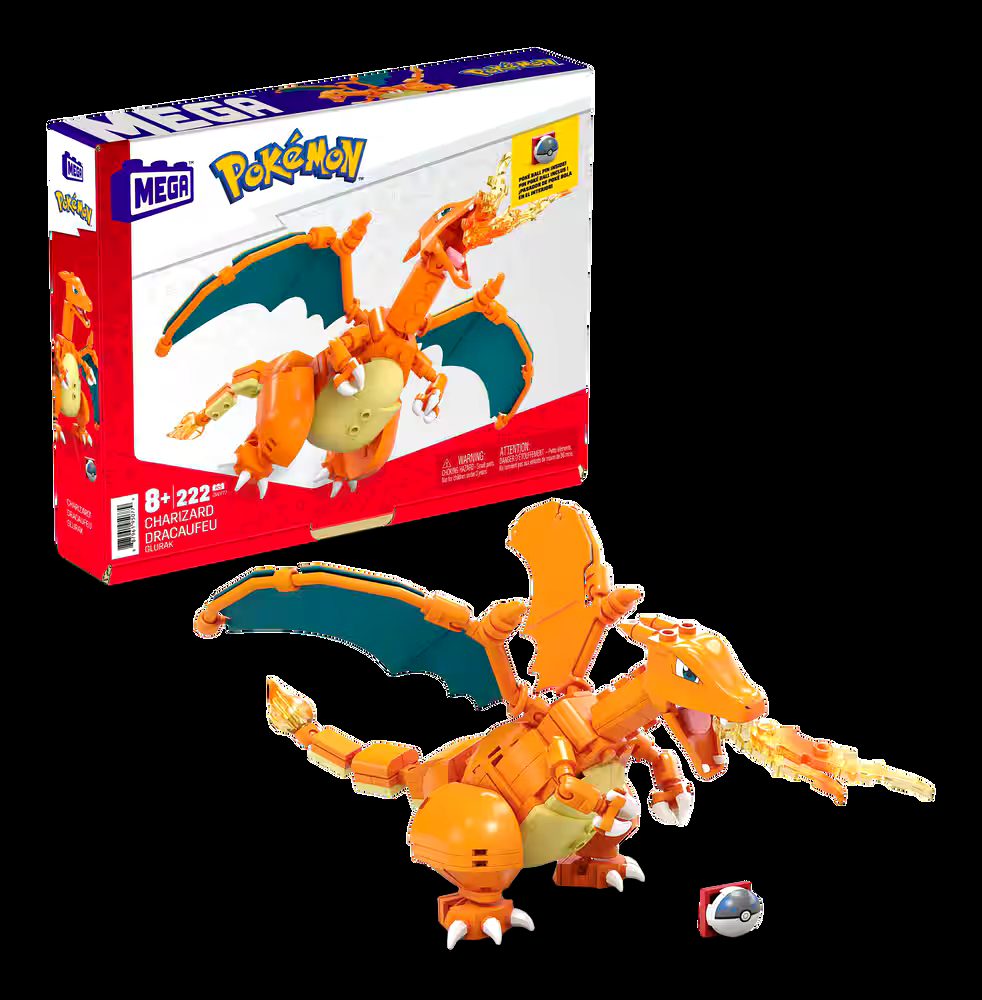 Mega Construx Pokémon Charizard Building Set