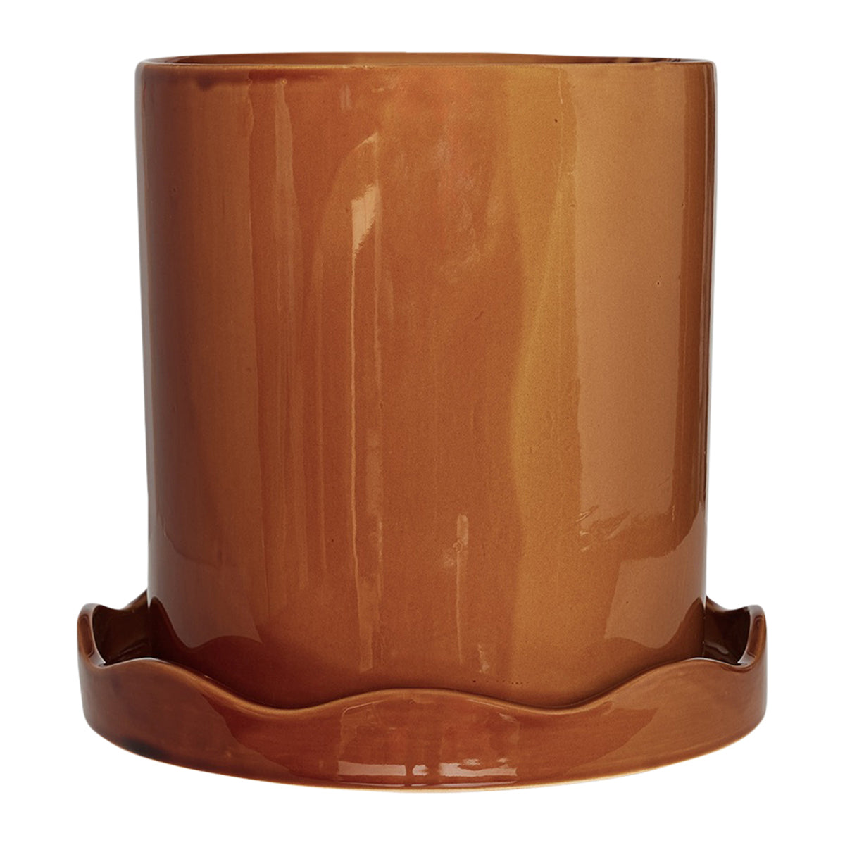 OYOY Living Nami Bloempot Ø 34 cm - Amber