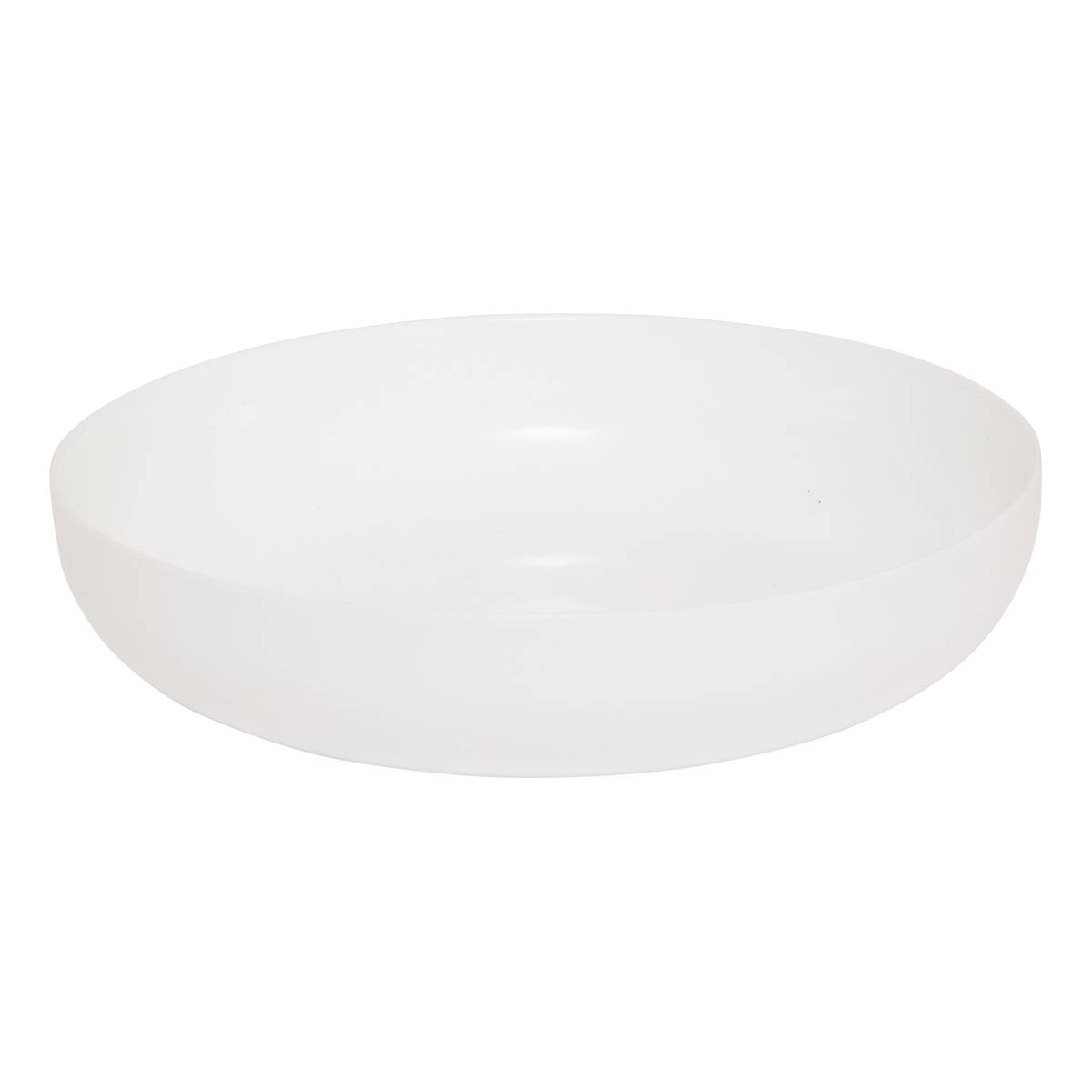 Deep plate"Mathilde" glass, D.22.1 cm