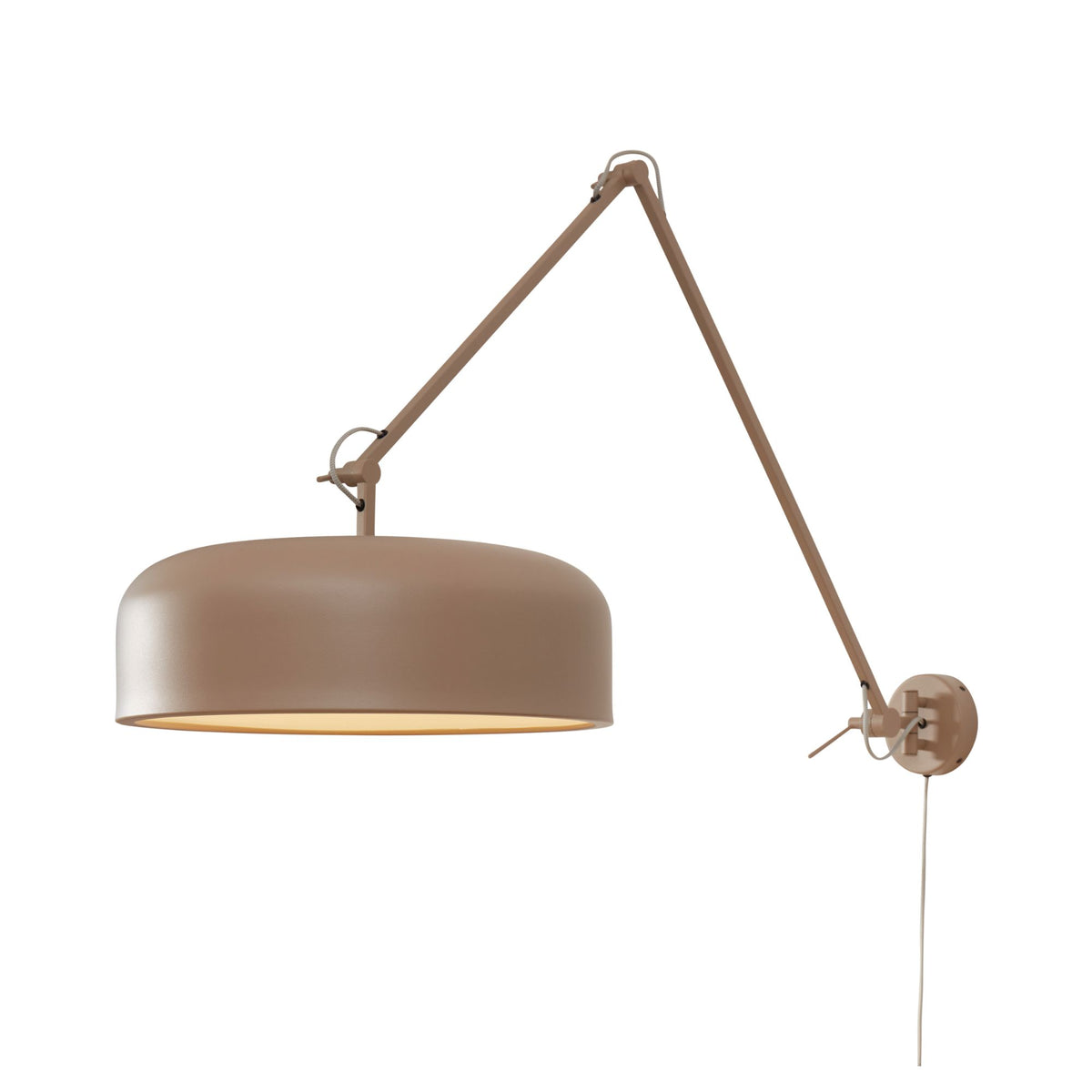 it's about RoMi wandlamp Marseille - grijs - Ø48cm