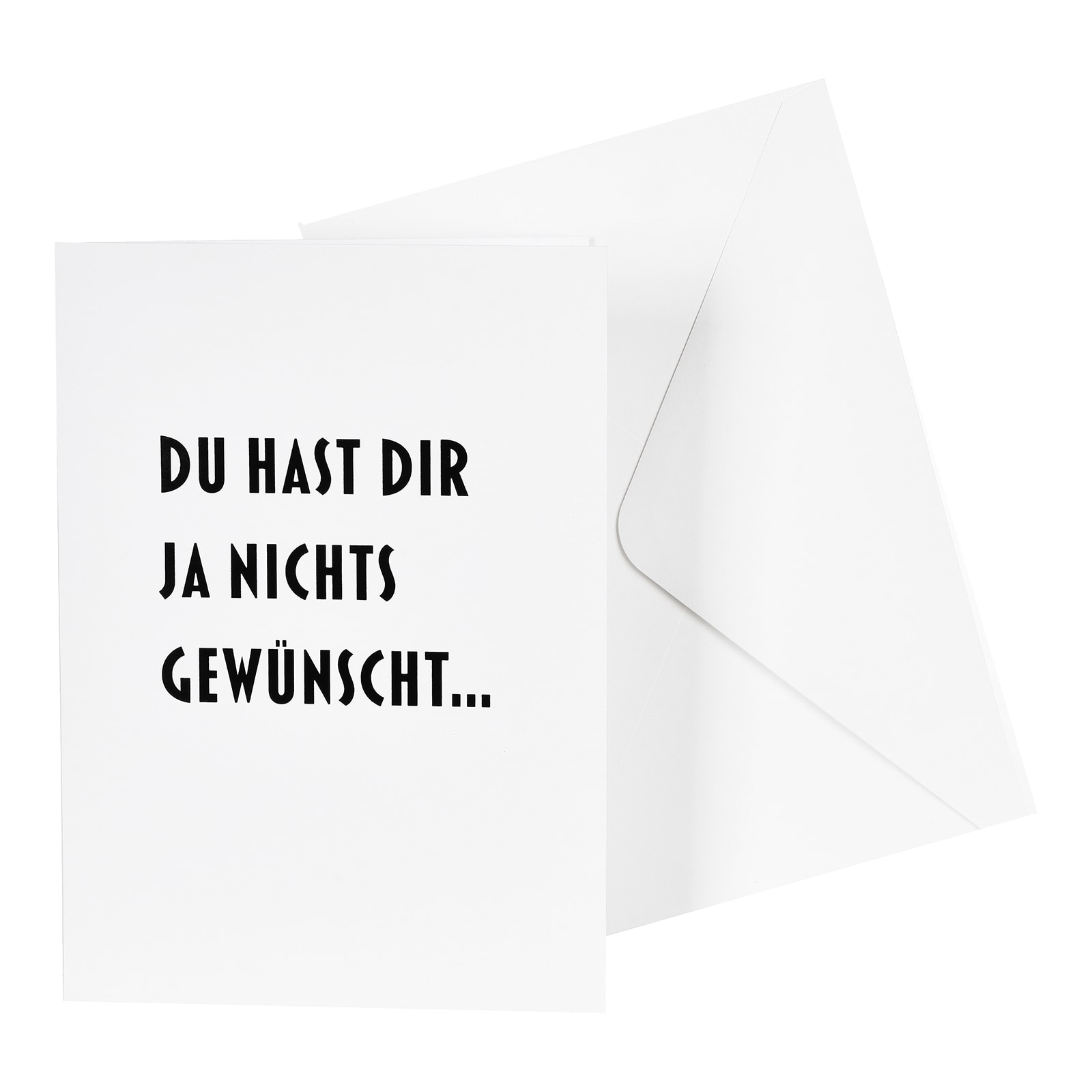XXL-Klappkarte Simple Weiß,L 210 x B 150 mm