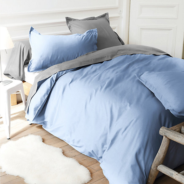 Housse de couette uni 300x240 cm coton ALTO Belle ile