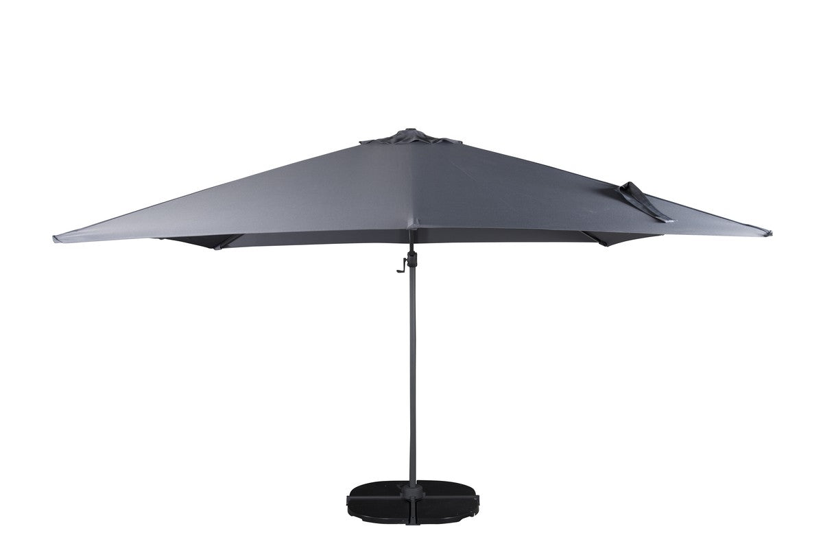 Rebellenclub Vio Parasol - ø293 cm - Donkergrijs