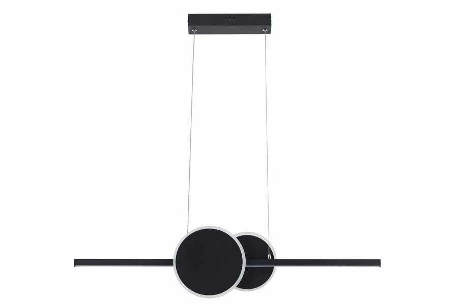 Lampa wisząca Gendra czarna LED 1x23W Neutralna biel 1840lm Reality