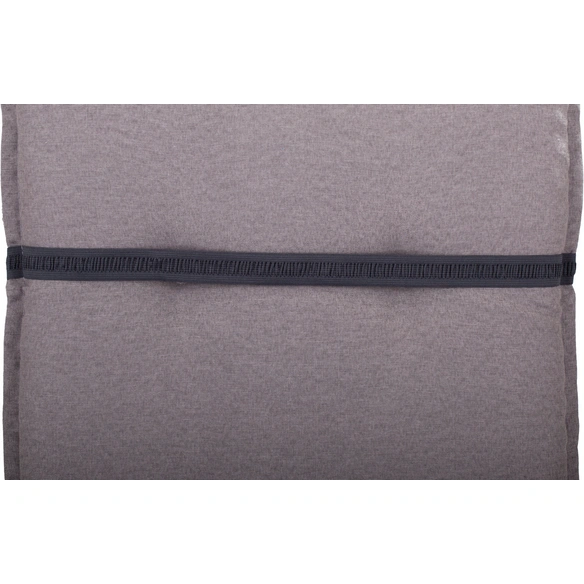 Hochlehnerauflage »Turin«, 2er Set, hellgrau, 118x46x08cm
