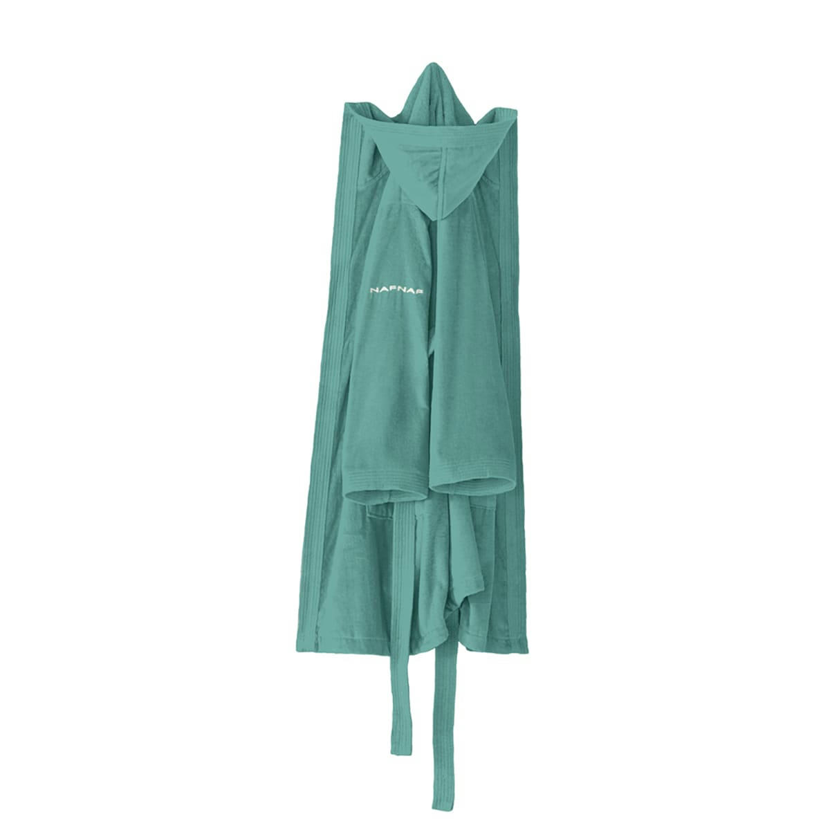 CASUAL P - Peignoir mixte - coton 380 g/m2 aigue-marine M-L