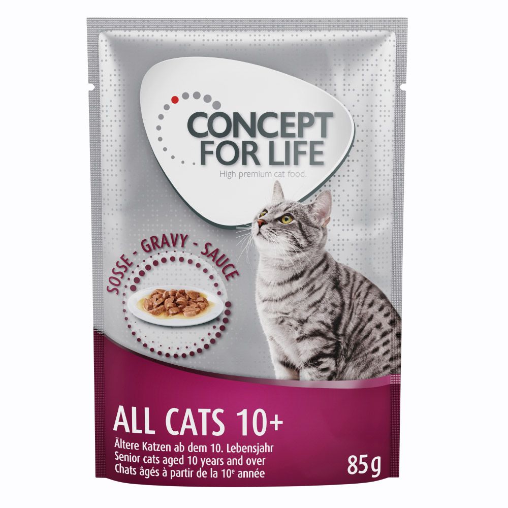 Concept for Life All Cats 10+ – in Gravy