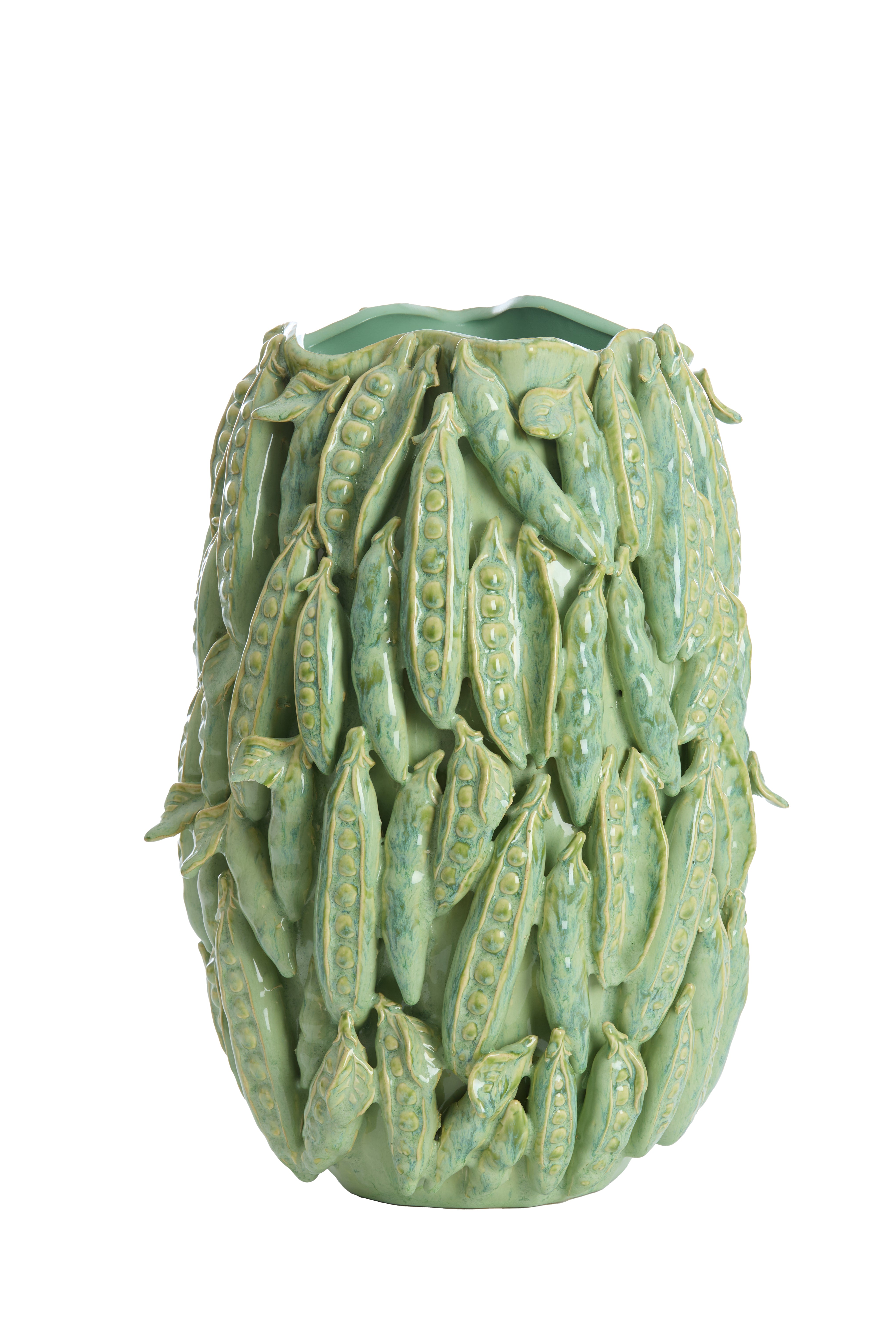 Light & Living vaas FABA - 31.5x30.5x45cm - groen