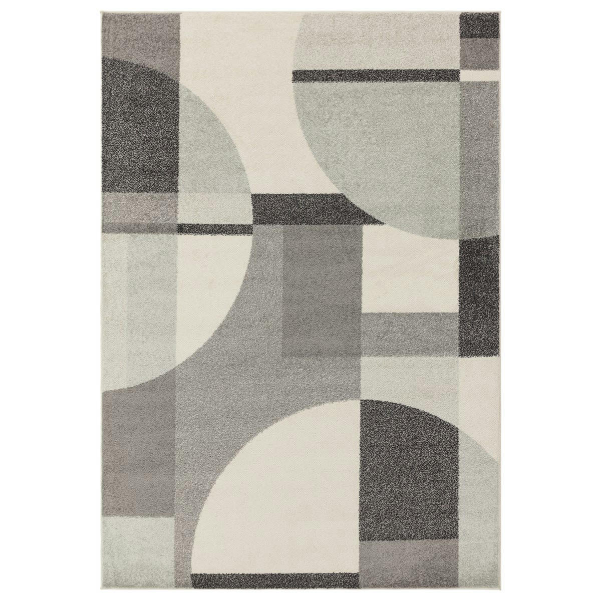 BIBO - Tapis en Polypropylène Gris 120x170 cm