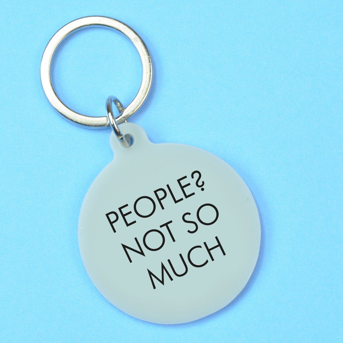 Flamingo Candles People? Not So Much Keyring