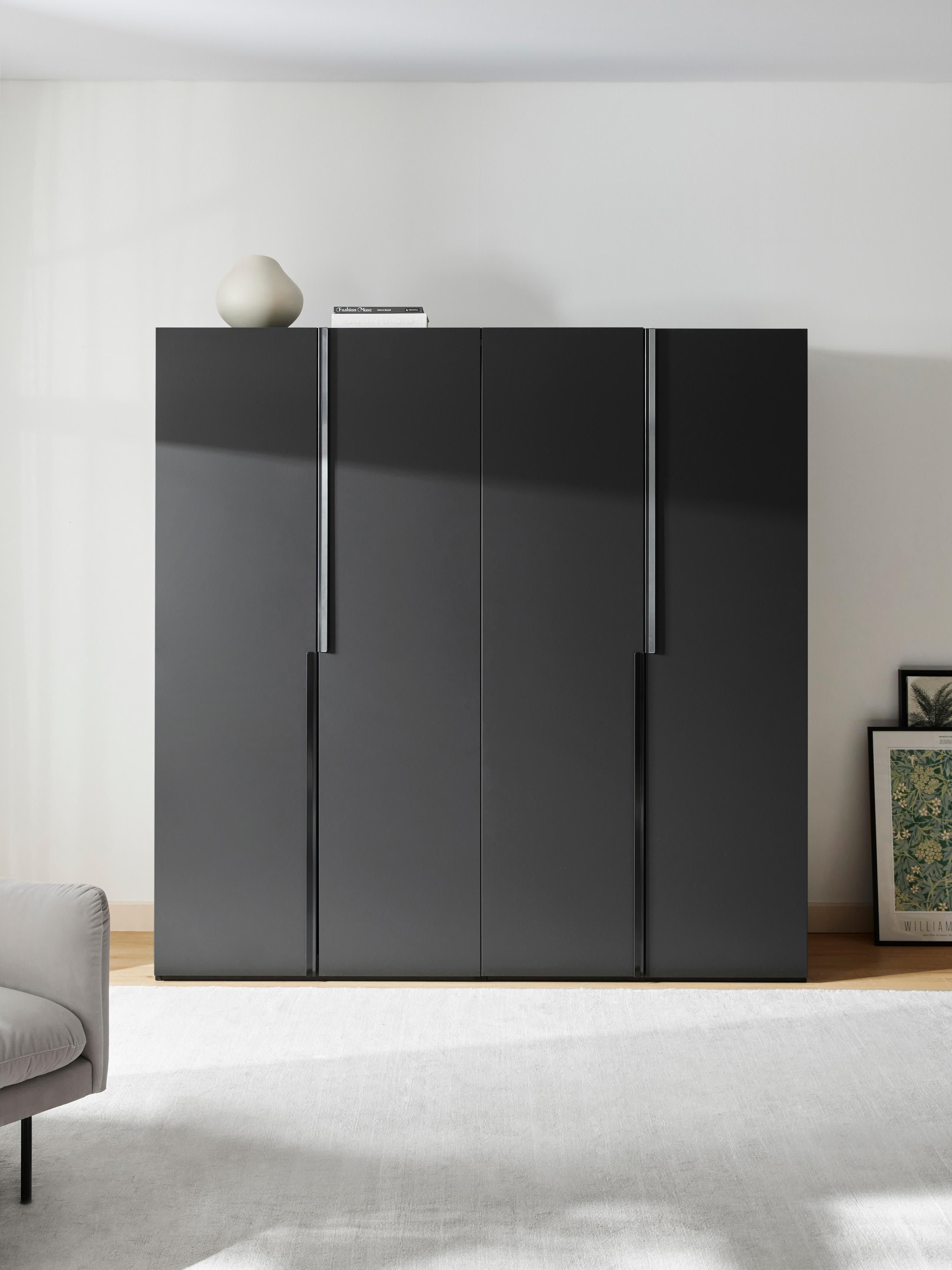 Modularer Drehtürenschrank Leon, 200 cm Breite, in verschiedenen Größen