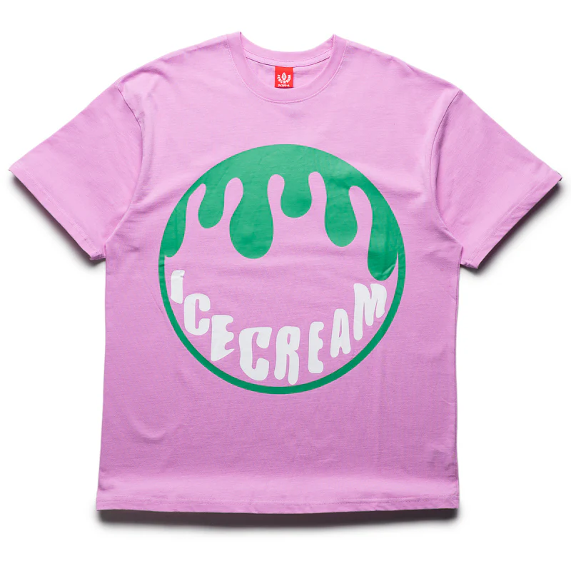 Ice Cream Drippy Tee - Orchid