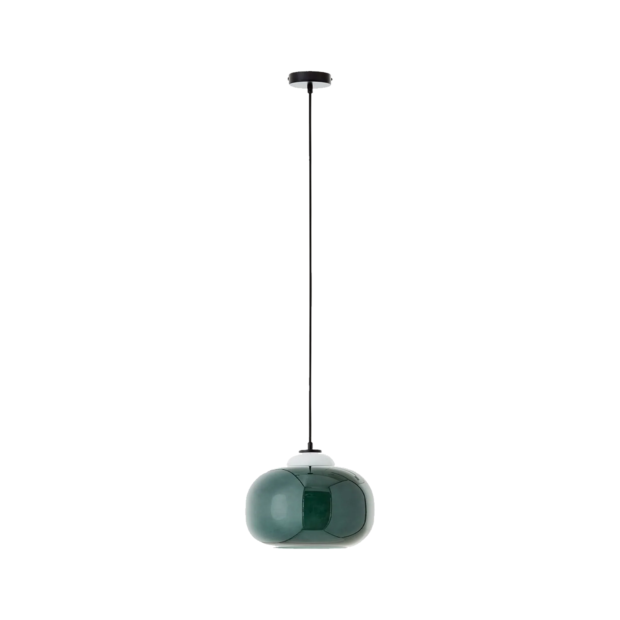 Suspension BLOP coloris vert 12,85 x 30 cm