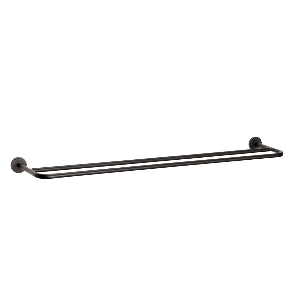 Hübsch handdoekhouder Pipe - ijzer - 17x74cm