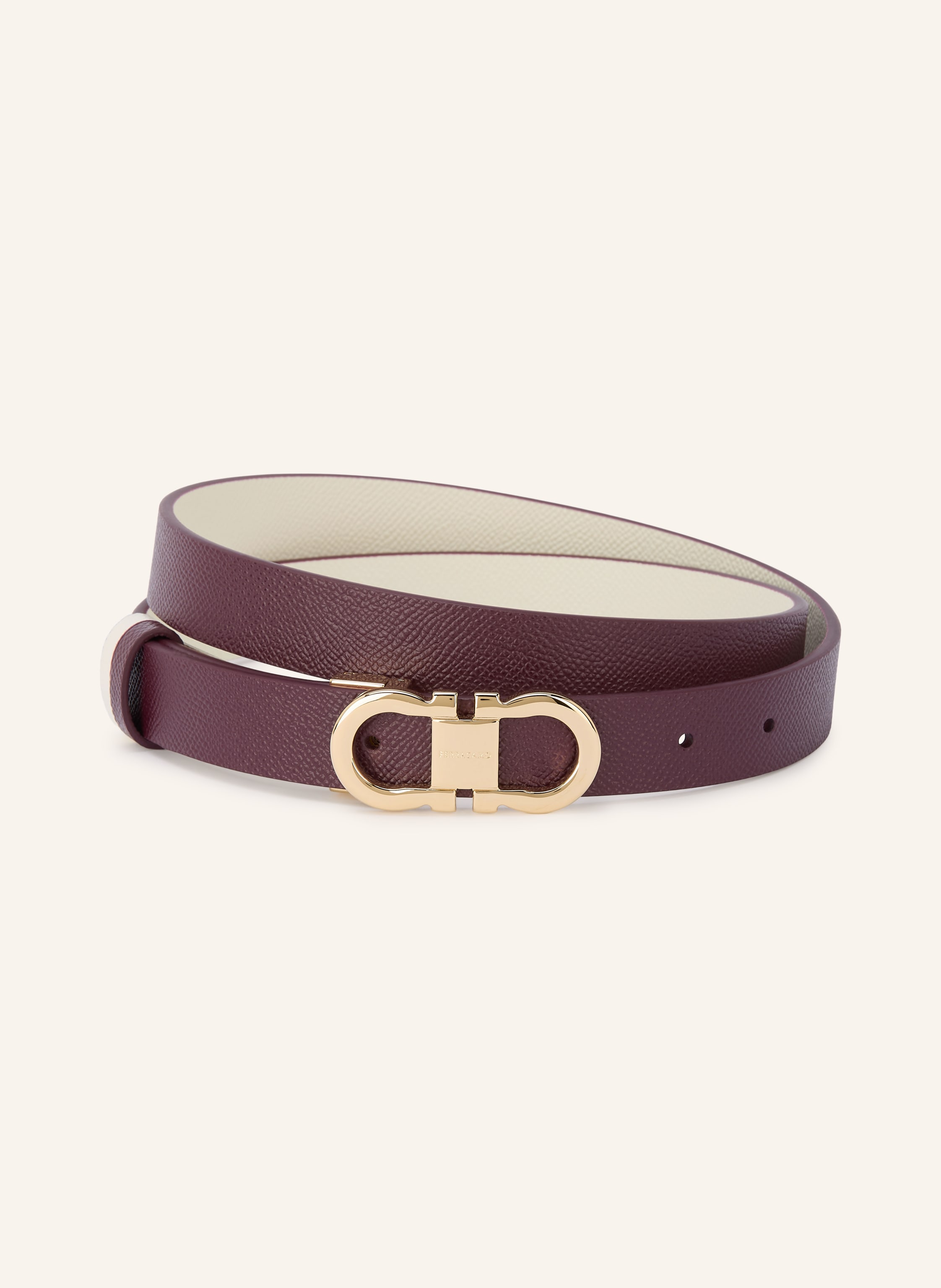 FERRAGAMO Ledergürtel zu Wenden