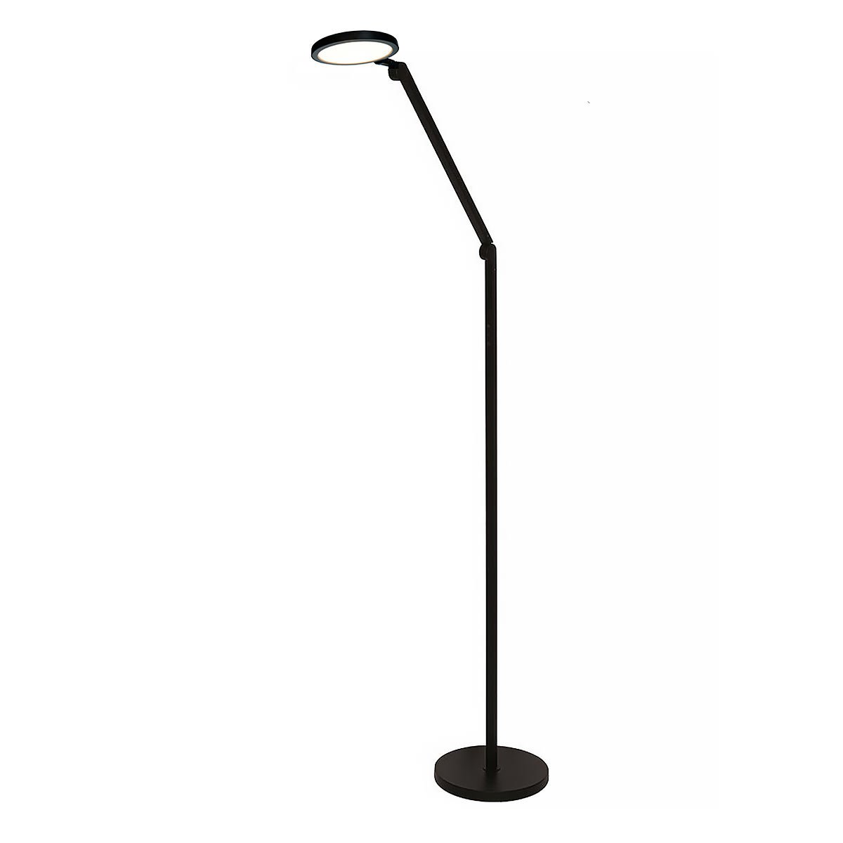 Freelight vloerlamp Dodici - 1 lichts - 40 x 160  cm - zwart