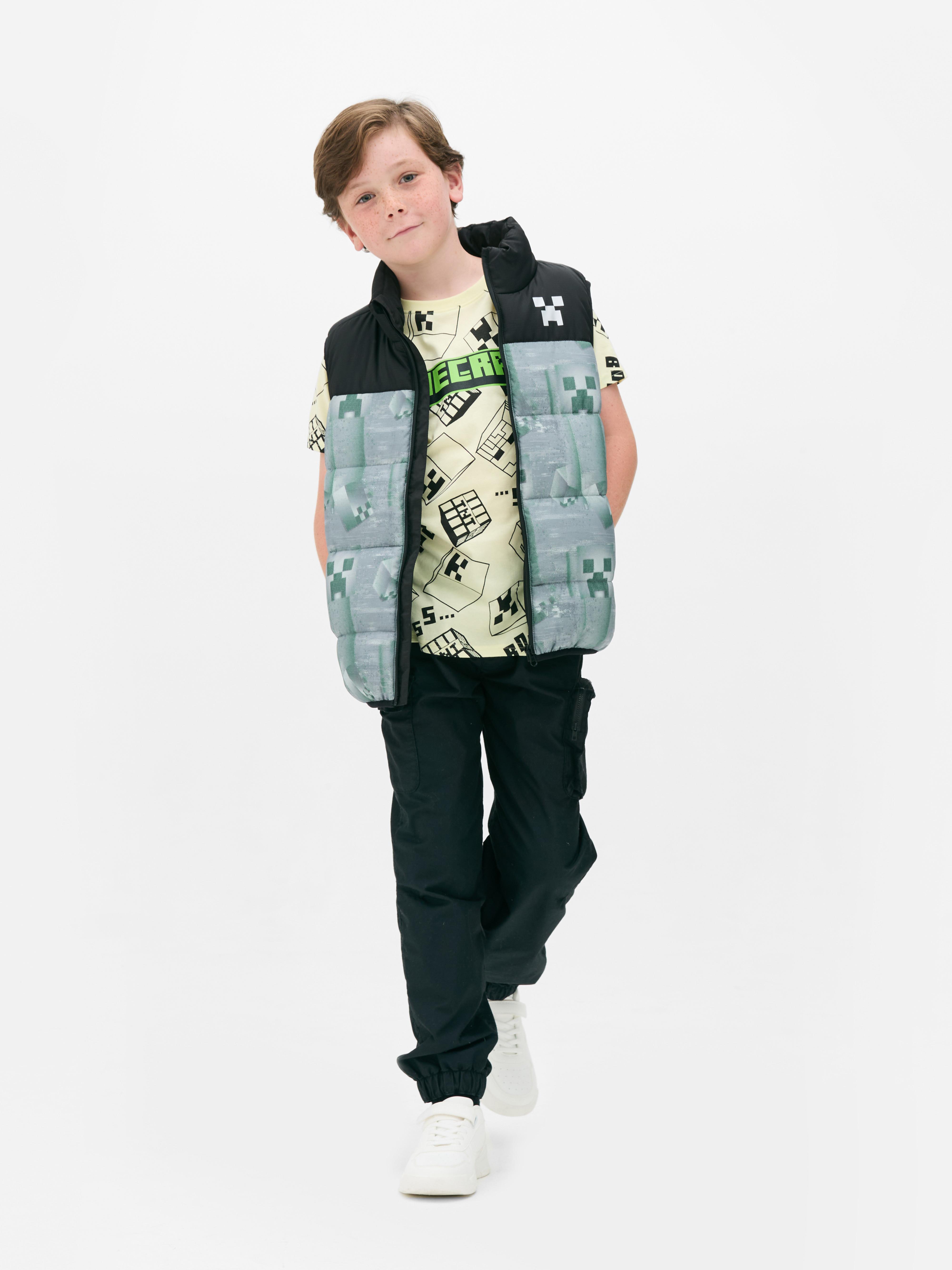 5-15yrs | Minecraft Zip-Up Vest