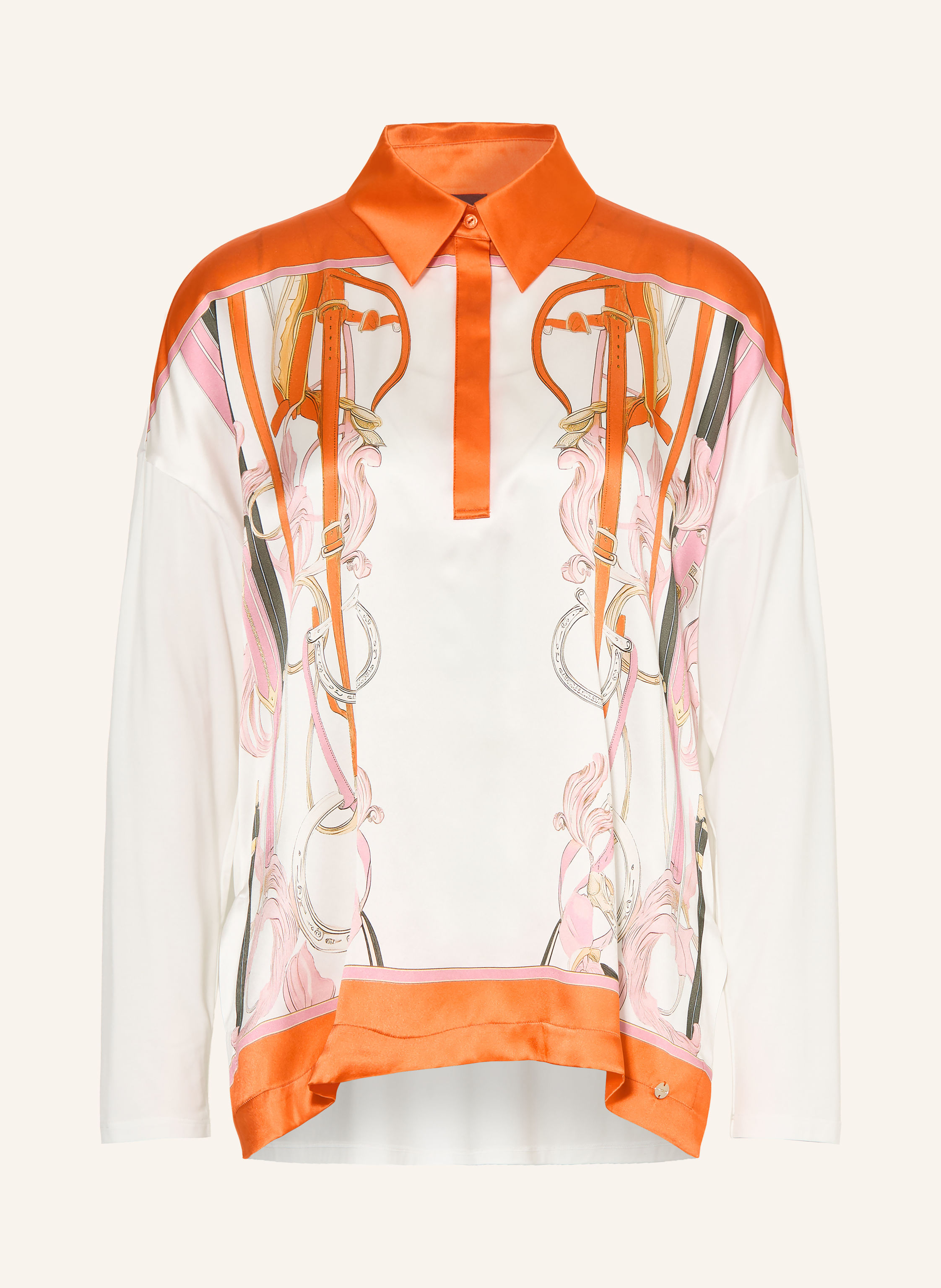 MARC CAIN Blusenshirt im Materialmix