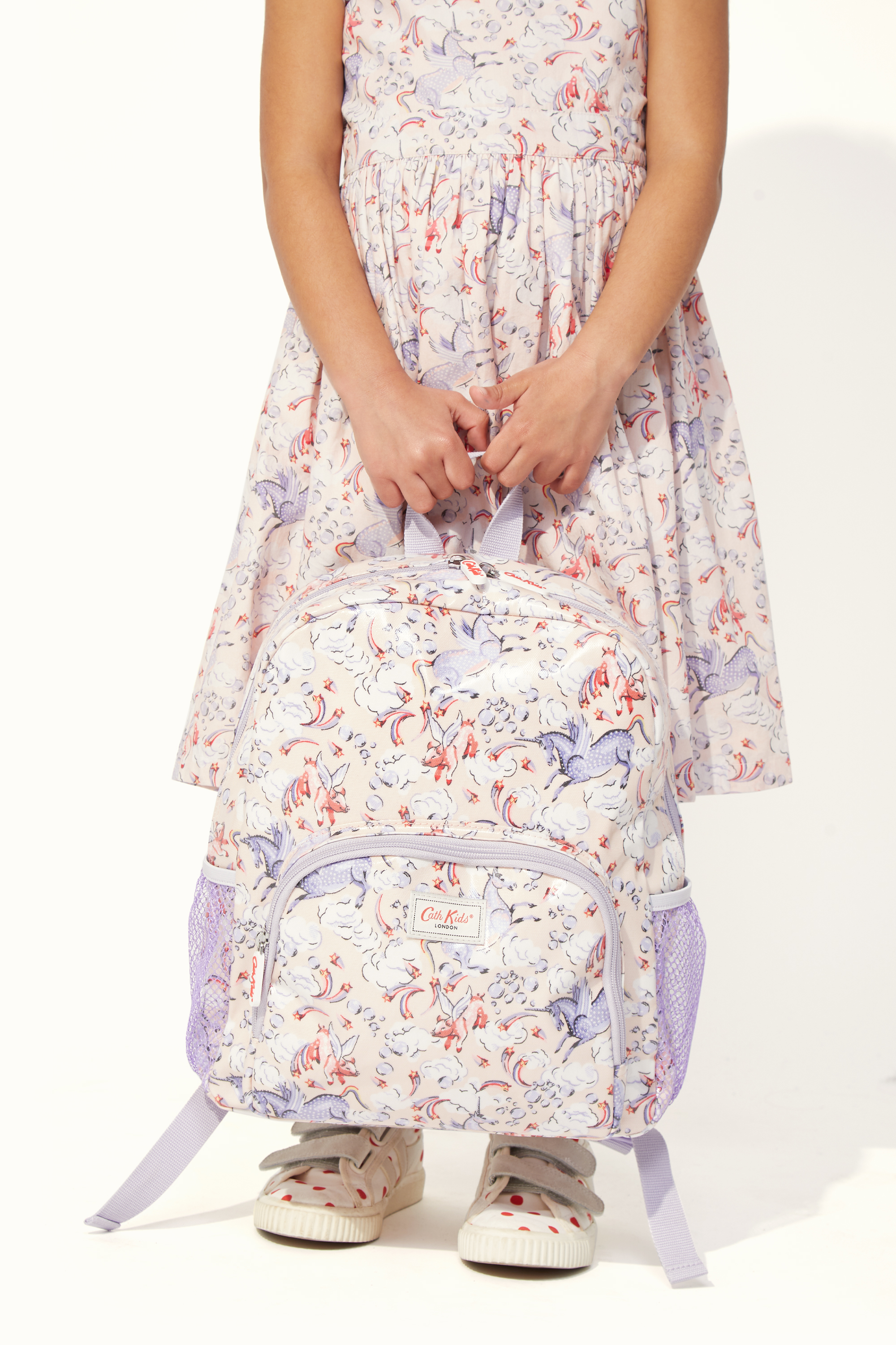 Unicorn Kids Classic Large Backpack with Mesh Pocket