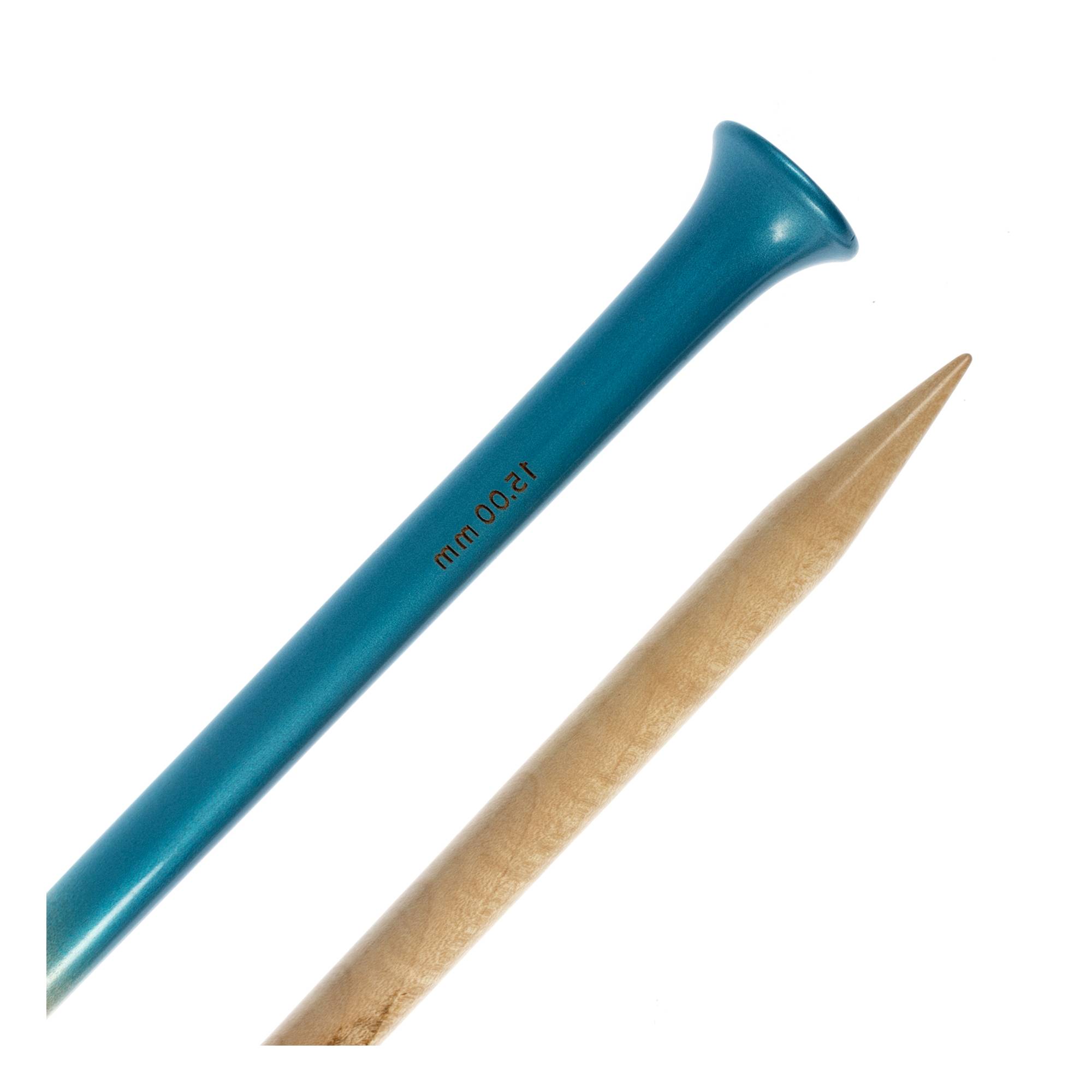 Knitcraft Wooden Knitting Needles 15mm x 40cm