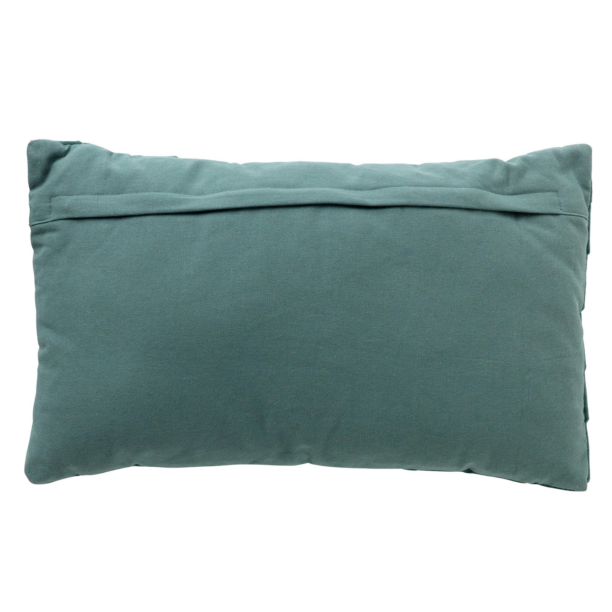 FEMM - Housse de coussin vert en velours-30x50 cm uni