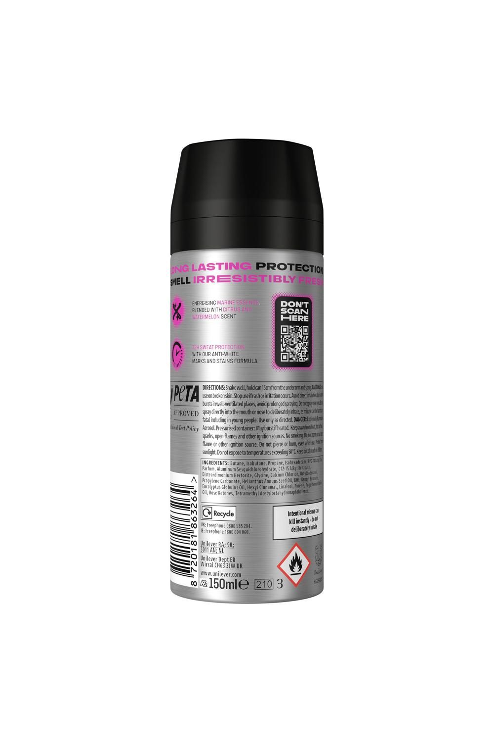 Lynx Limited FIFA No 10 Deodorant Anti-Perspirant Spray 150ml, 6 Pack