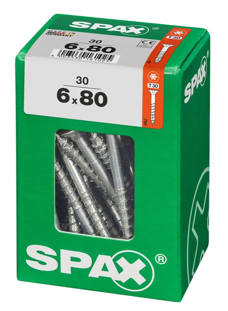 TRESKRUE SPAX TFT 6X80 30STK/PK
