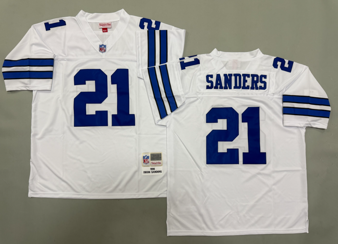 Deion Sanders Dallas Cowboys Authentic Throwback Retired Player Jersey